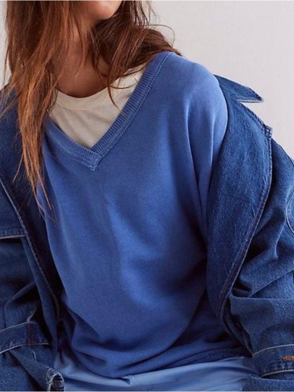 Free people VENICE v neck sweater